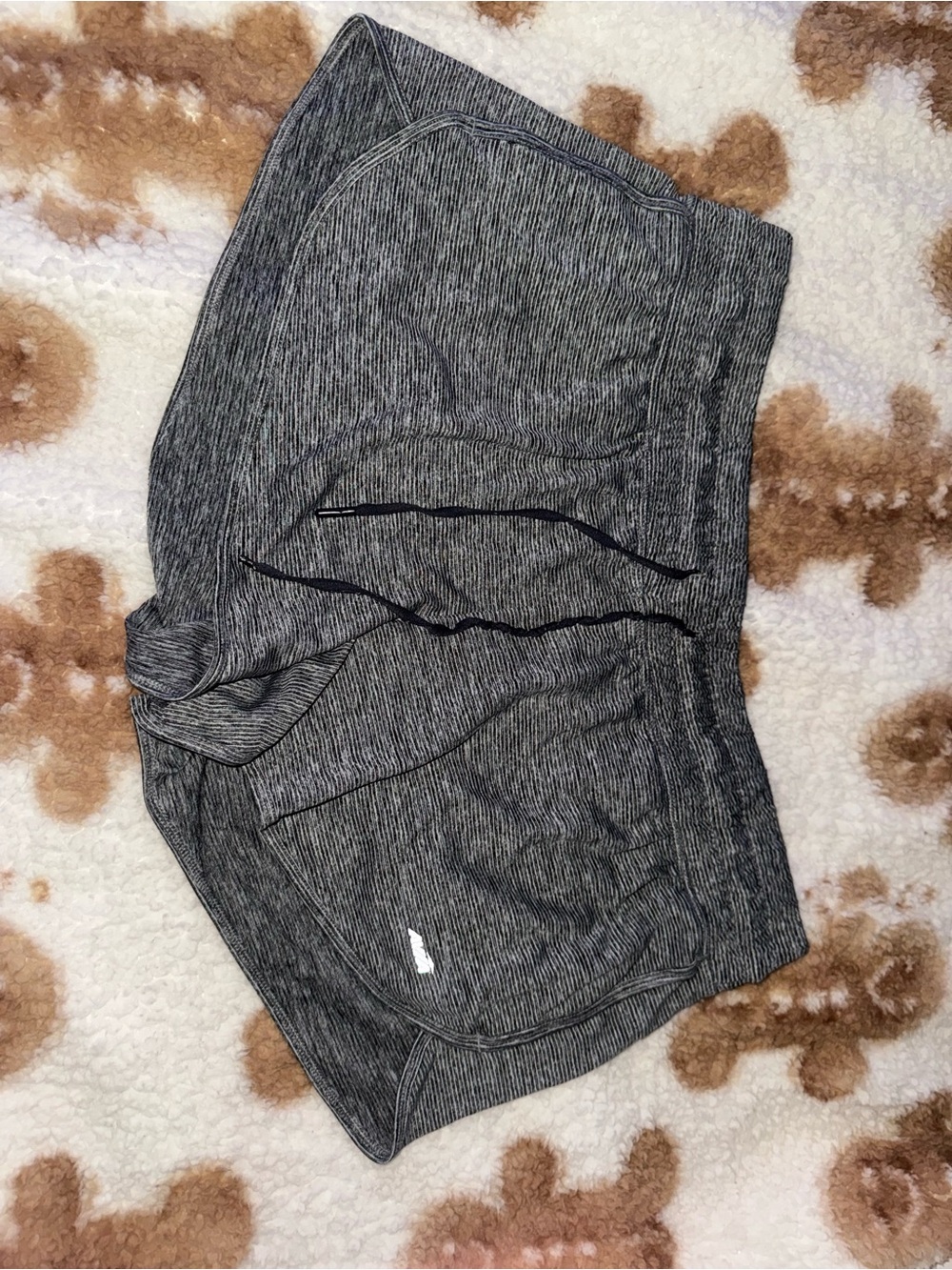 Avia Gray Marled Athletic Shorts